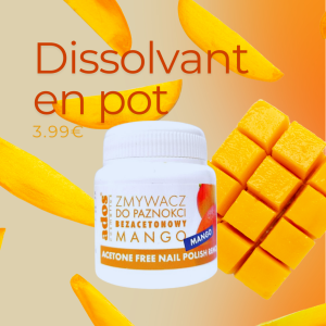 POT DE DEPOSE MANGUE- DISSOLVANT