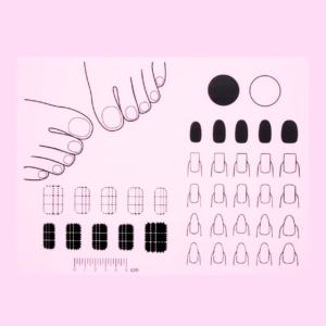 TAPIS NAIL ART ONGLERIE- ROSE