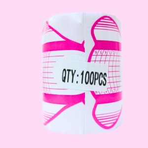 ROULEAU DE CHABLON- ROSE 100PCS