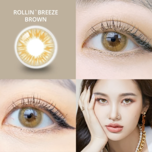 Lentilles Rollin’ Breeze Brown