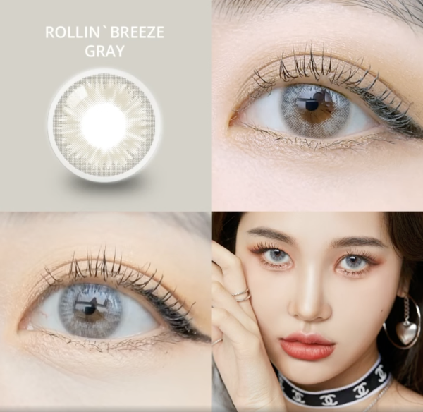 Lentilles Rollin’ Breeze Grey