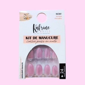 PRESS ON NAILS- PINK OVALE