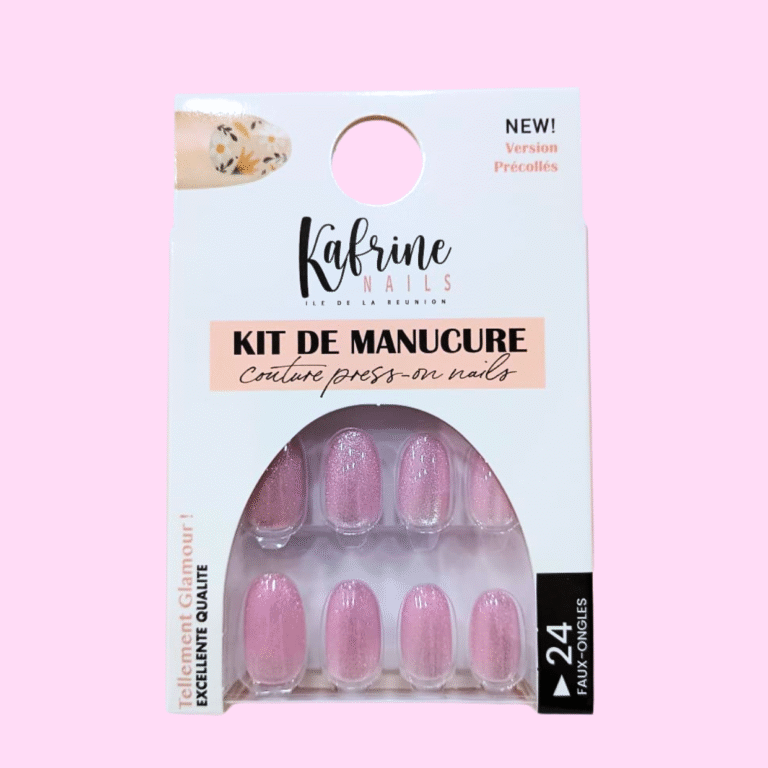 PRESS ON NAILS- PINK OVALE
