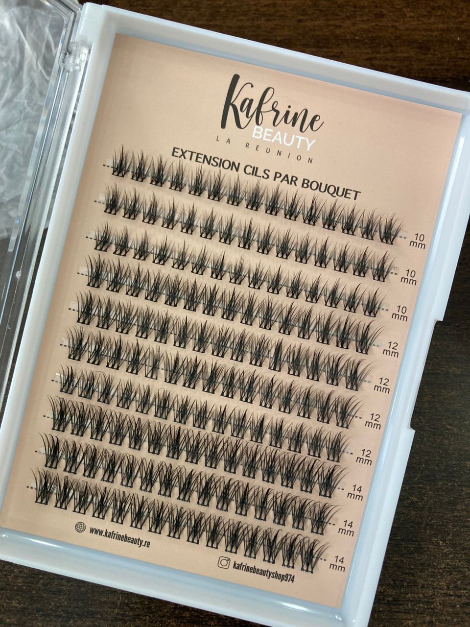Extensions de cils par bouquets – Kafrine Beauty – Image 3