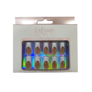 PRESS ON NAILS NON PRÉCOLLÉ 30 PIÈCES