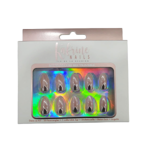 PRESS ON NAILS NON PRÉCOLLÉ EN RELIEF 30 PIÈCES