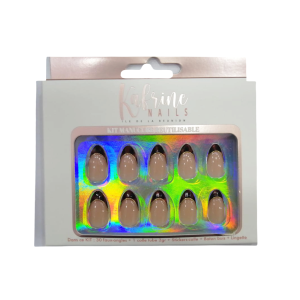 PRESS ON NAILS NON PRÉCOLLÉ EN RELIEF 30 PIÈCES