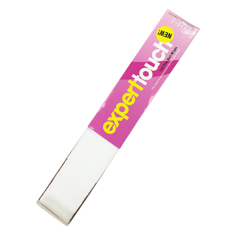 EXPERT TOUCH | CARRE DE CELLULOSE | COTON A ONGLES NON PELUCHEUX