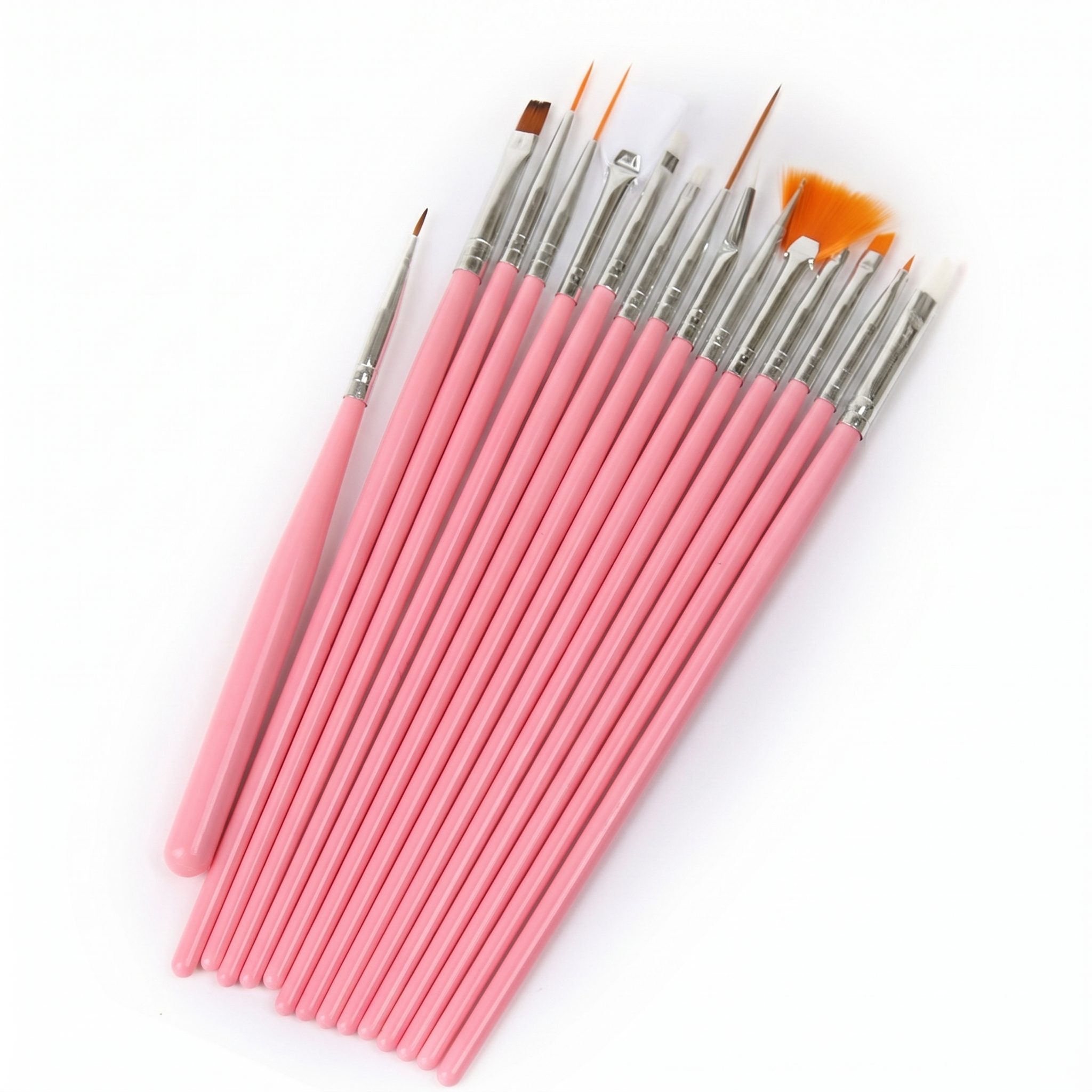 SET PINCEAUX NAIL ART 15 PIÈCES