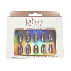 PRESS ON NAILS NON PRÉCOLLÉ 30 PIÈCES