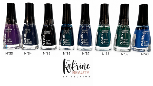 Vernis à ongles Classic - N°33 à N°40