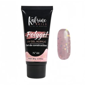 TUBE POLYGEL- ROSE PAILLETE 44