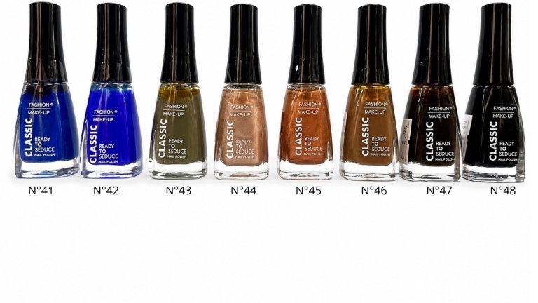 Vernis à ongles Classic – N°41 à N°48