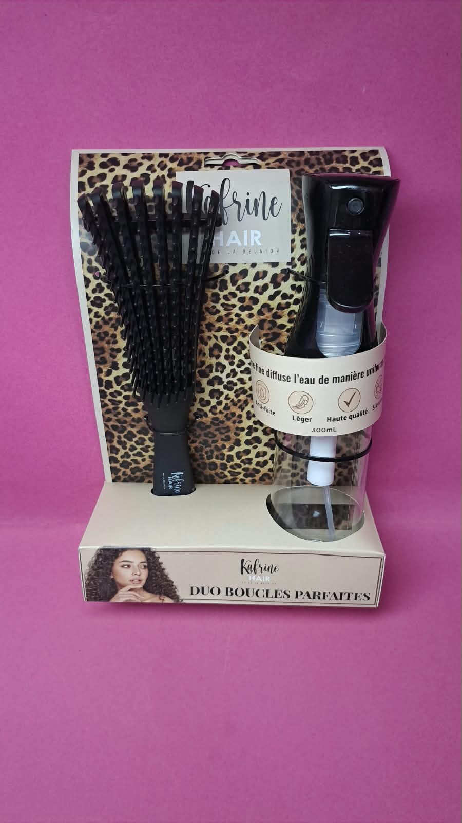 DUO BOUCLES PARFAITES SPRAY + PEIGNE