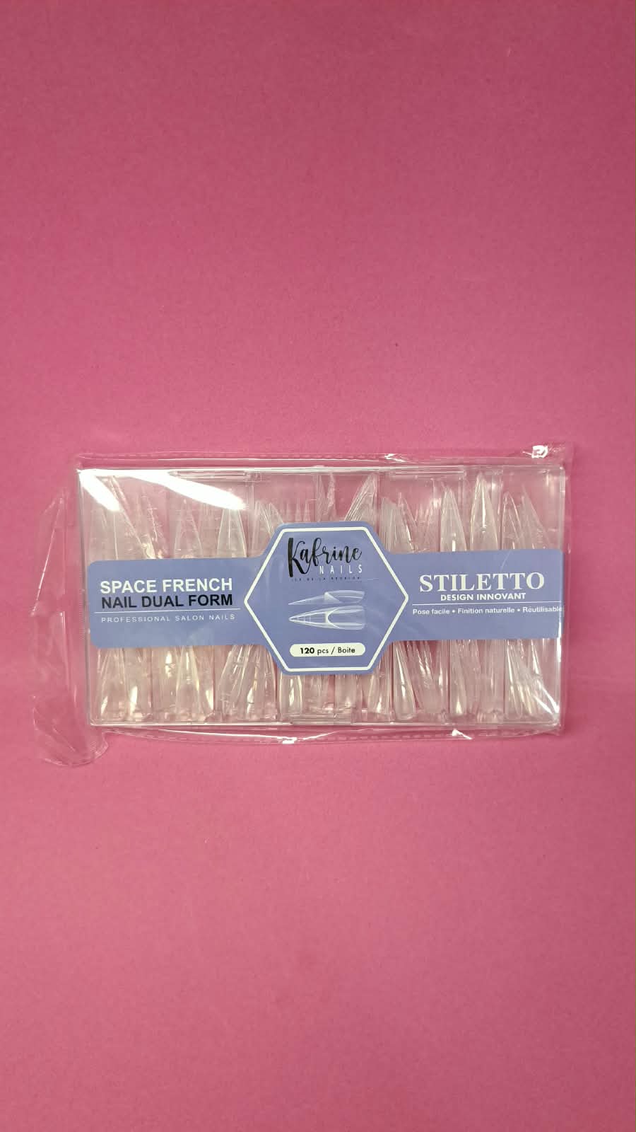SPACE FRENCH STILETTO- POP IT FRENCH 120 PCS