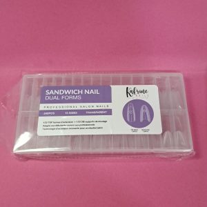 SANDWICH NAIL AMANDE- POP IT DOUBLE 240PCS