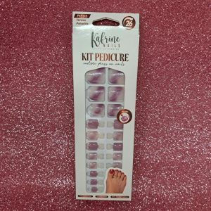 PRESS ON NAIL PEDICURE