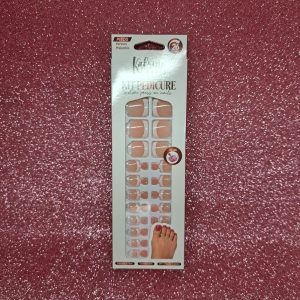 PRESS ON NAIL PEDICURE