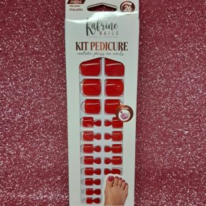 PRESS ON NAIL PEDICURE