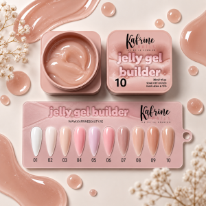 Jelly Gel Builder Semi-Translucide – 30 ml