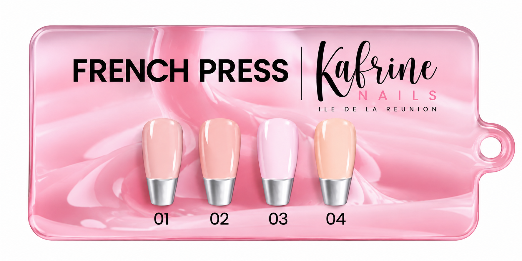 FRENCH PRESS – Gel colle teinté pour capsules américaines – 15 ml – Image 2